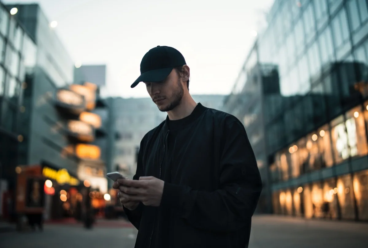 signs he likes you over text message