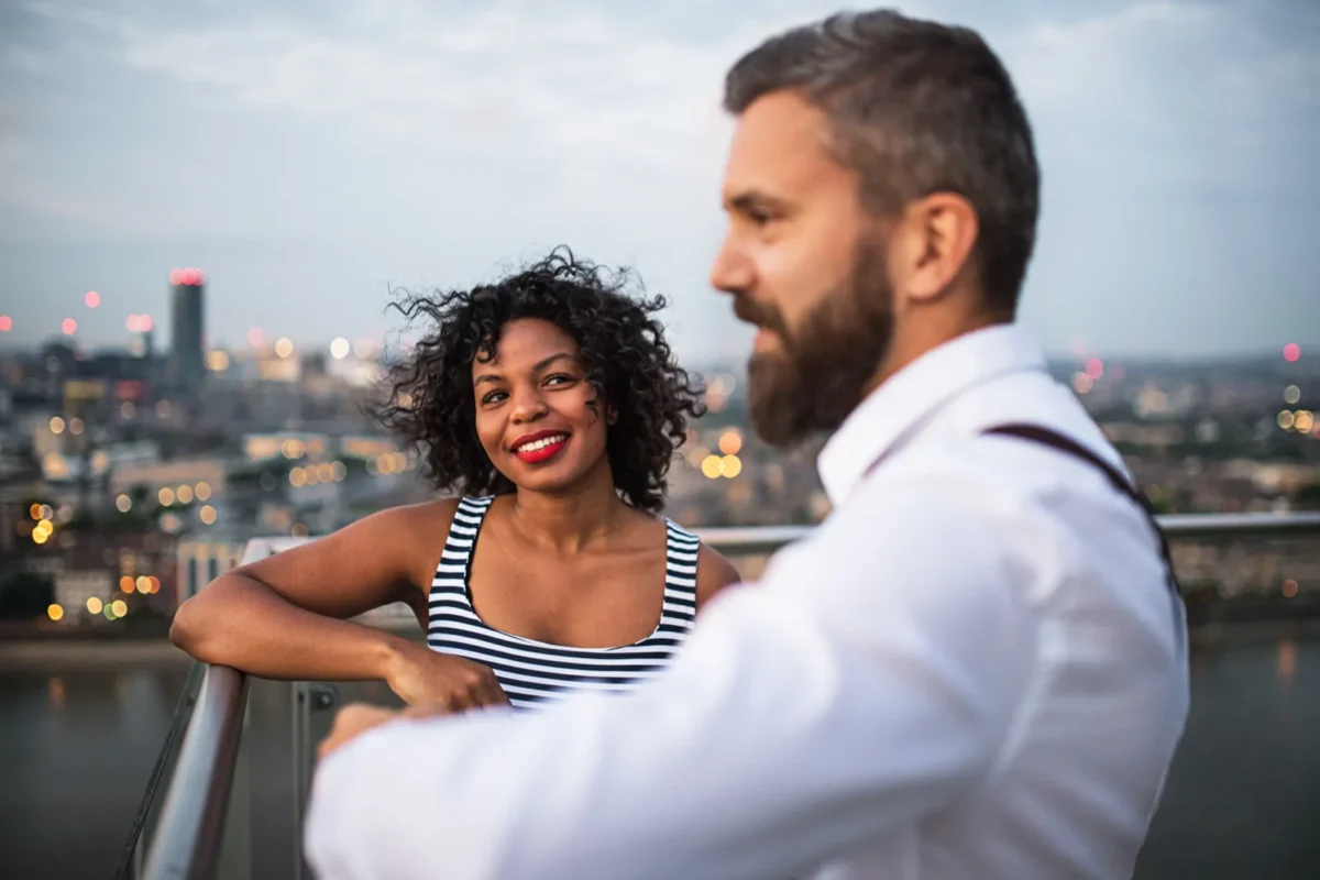 5 Things Men Want More Than Sex woman smiling at man