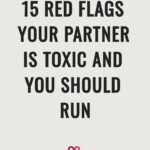 15 Red Flags Your Partner Is Toxic And You Should Run
