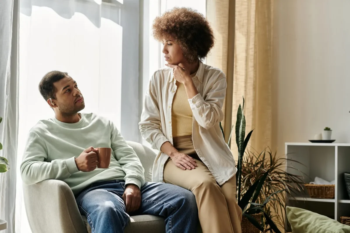 couple in conflict