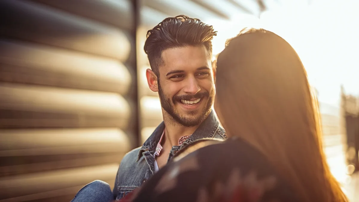 get a guy to notice you
