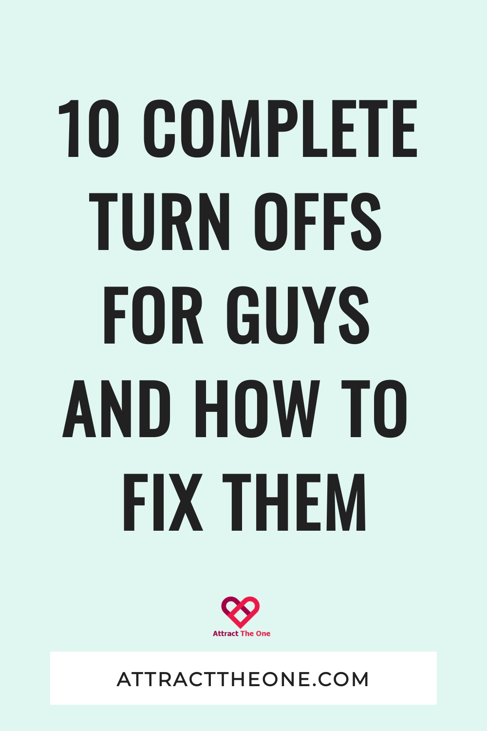 turn offs for guys