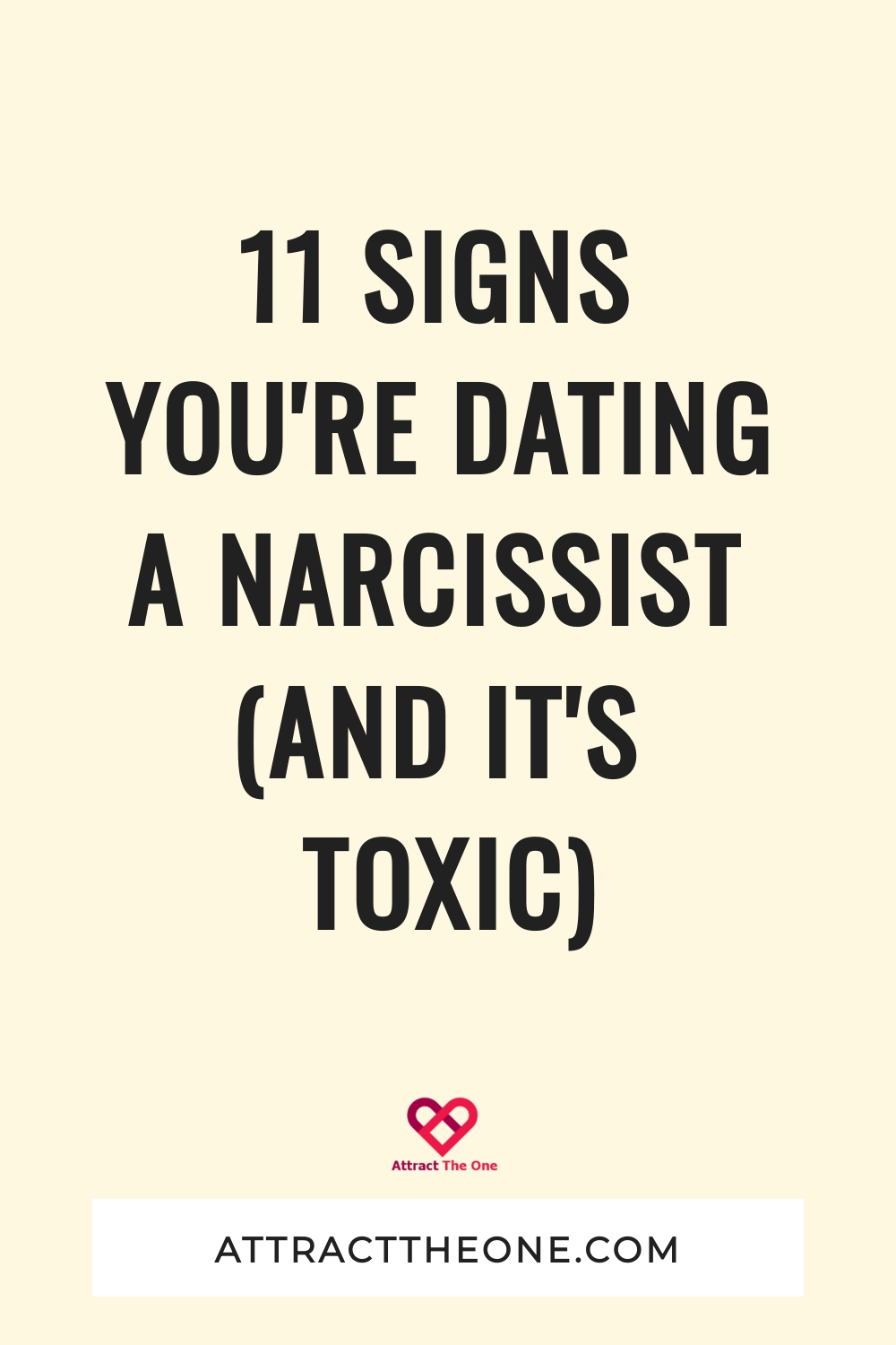 signs you are dating a narcissist
