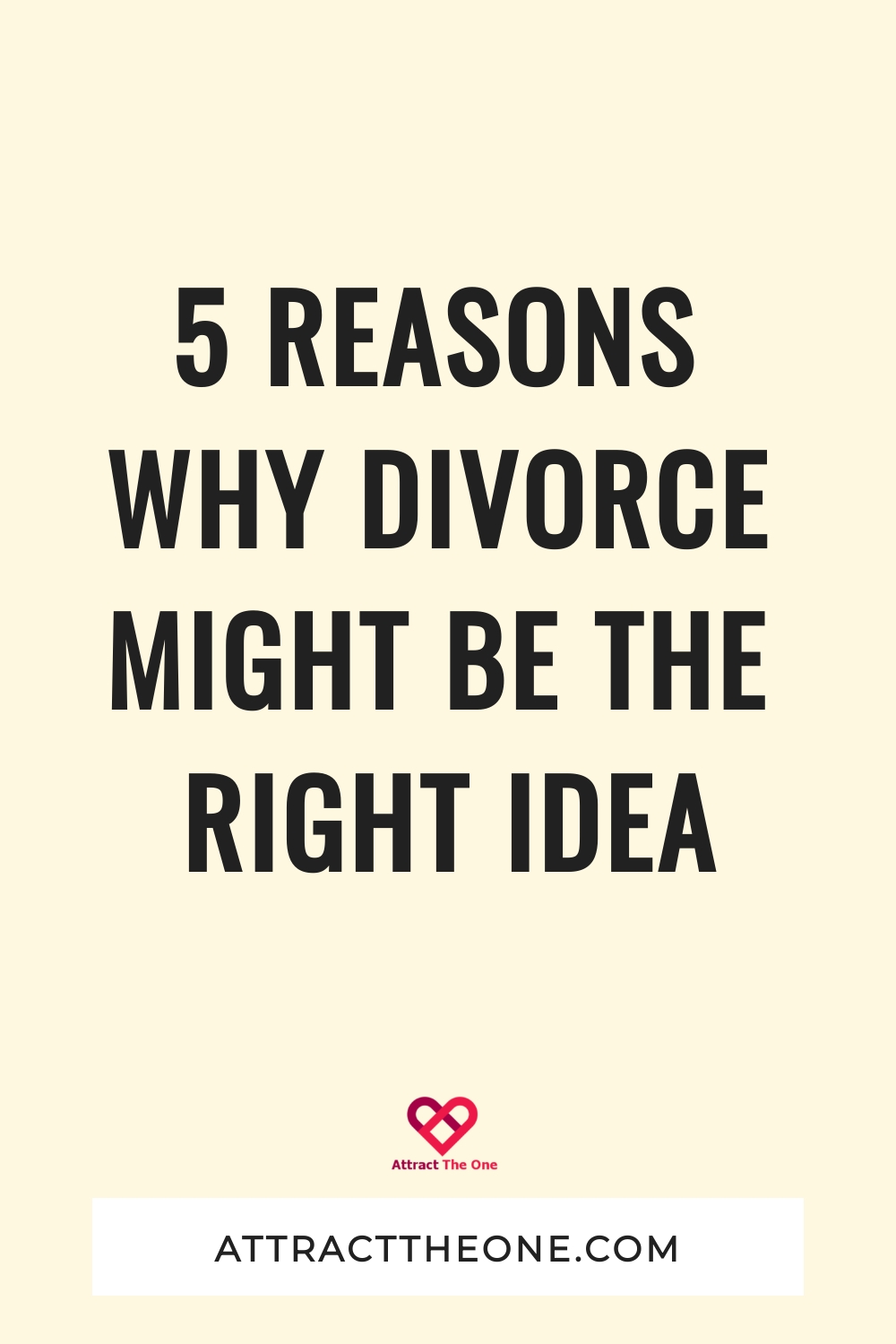 no divorce at all costs