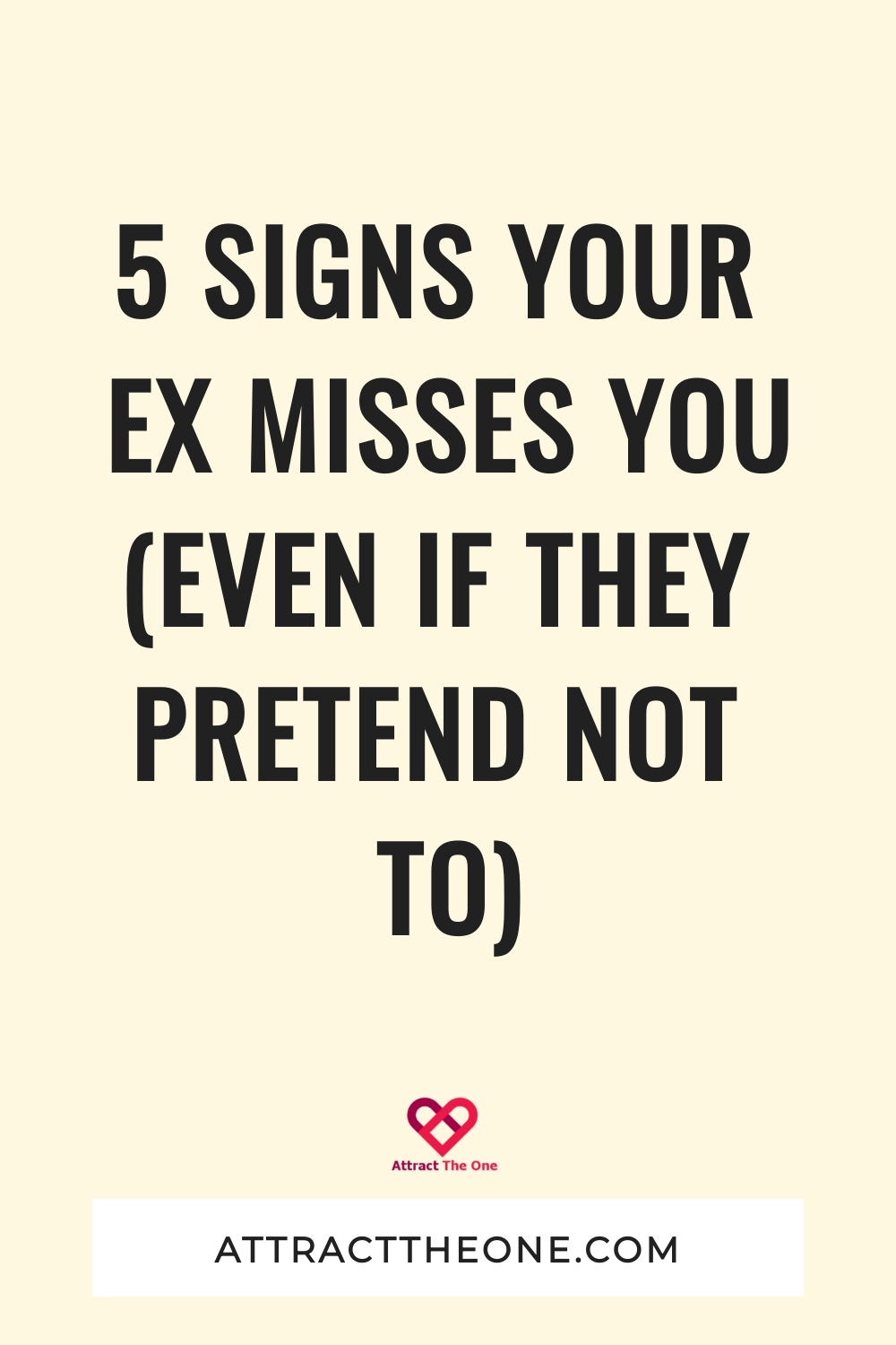 signs your ex misses you