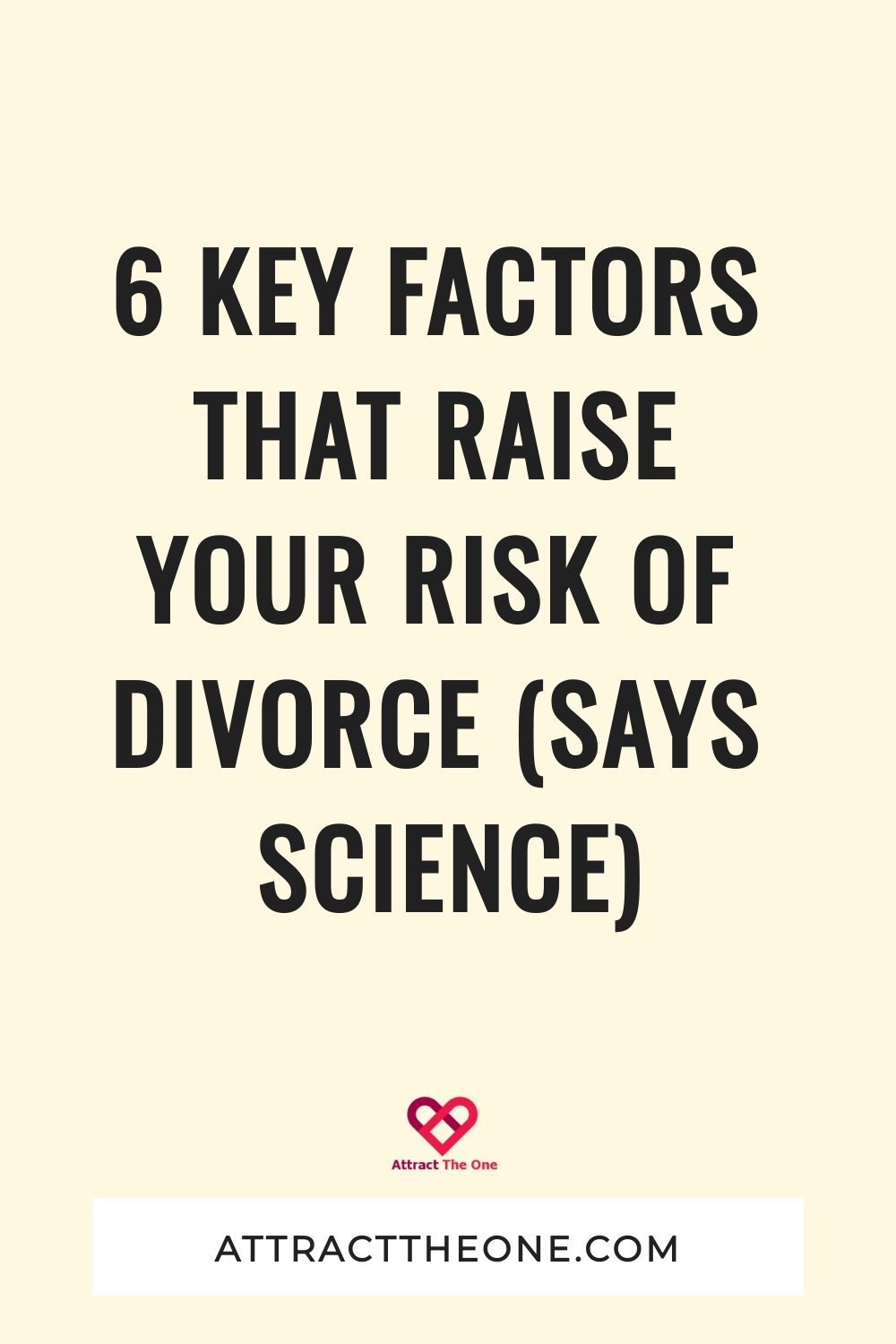 risk of divorce