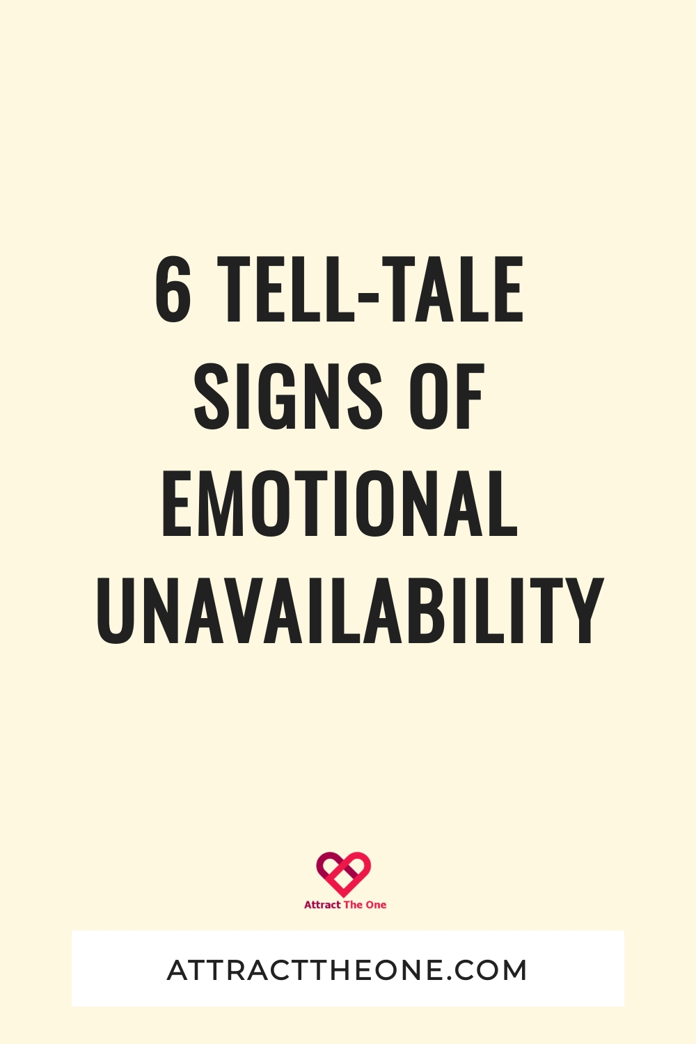 signs of emotional unavailability