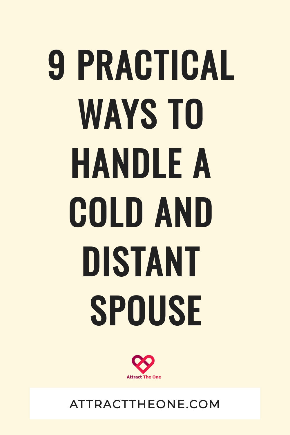 cold and distant spouse