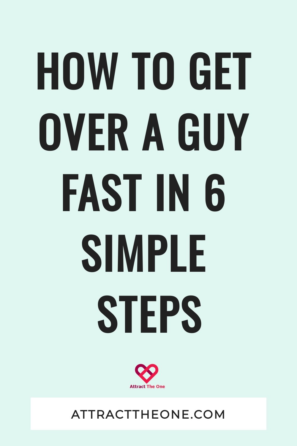 how to get over a guy fast