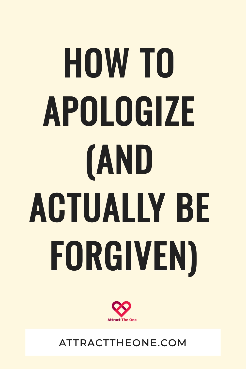 how to apologize