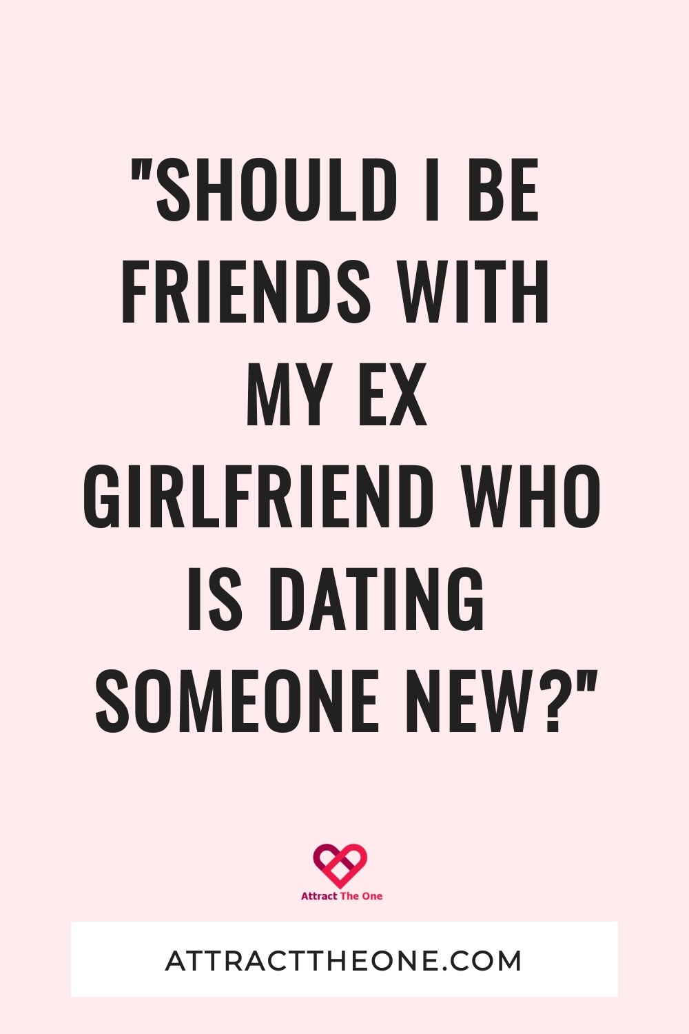 be friends with my ex