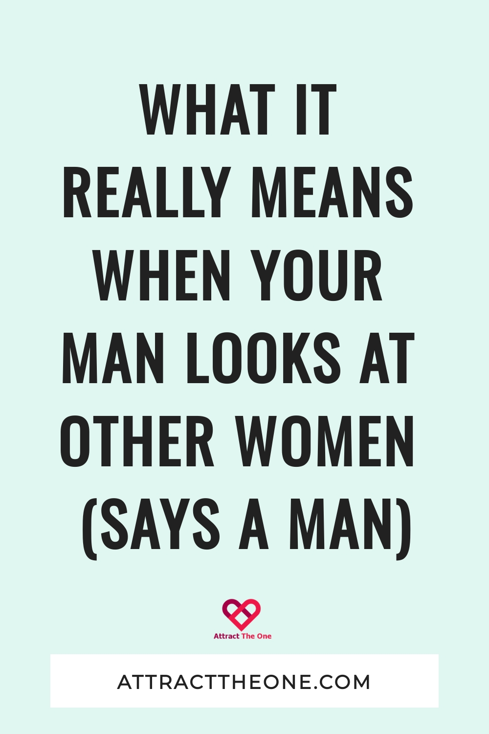 why do men look at other women