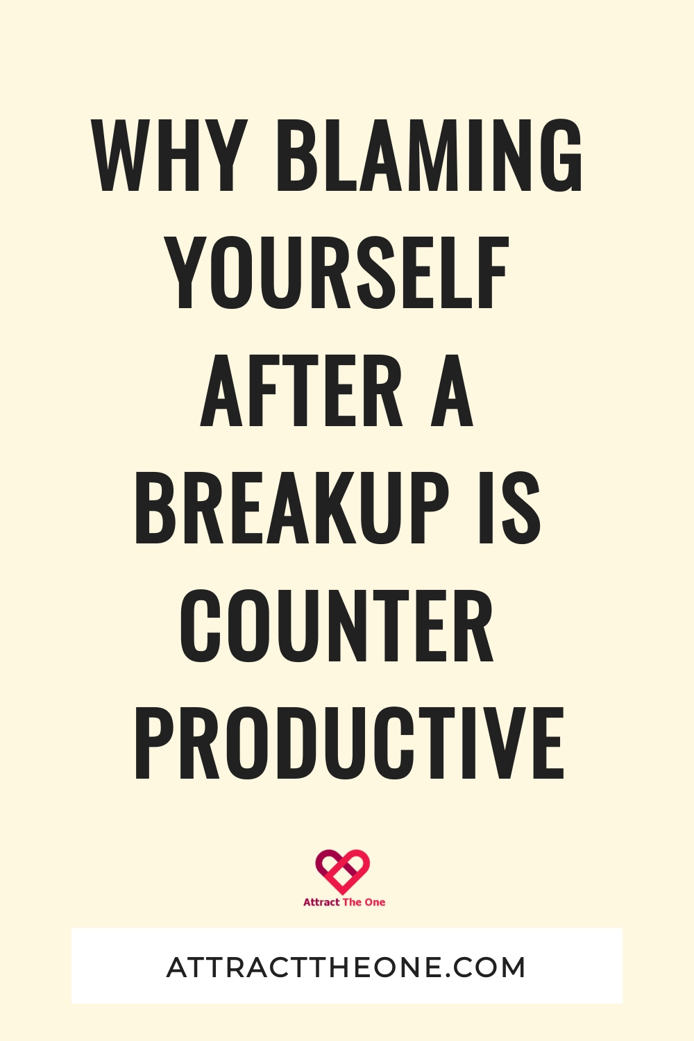 blaming myself for breakup