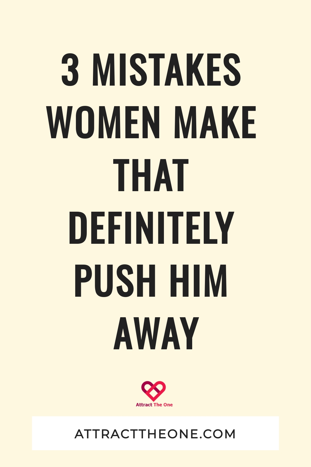 push him away