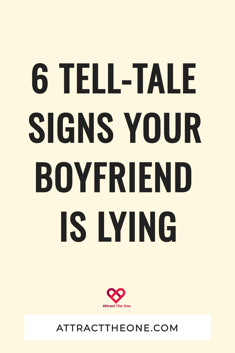 Signs Your Boyfriend Is Lying