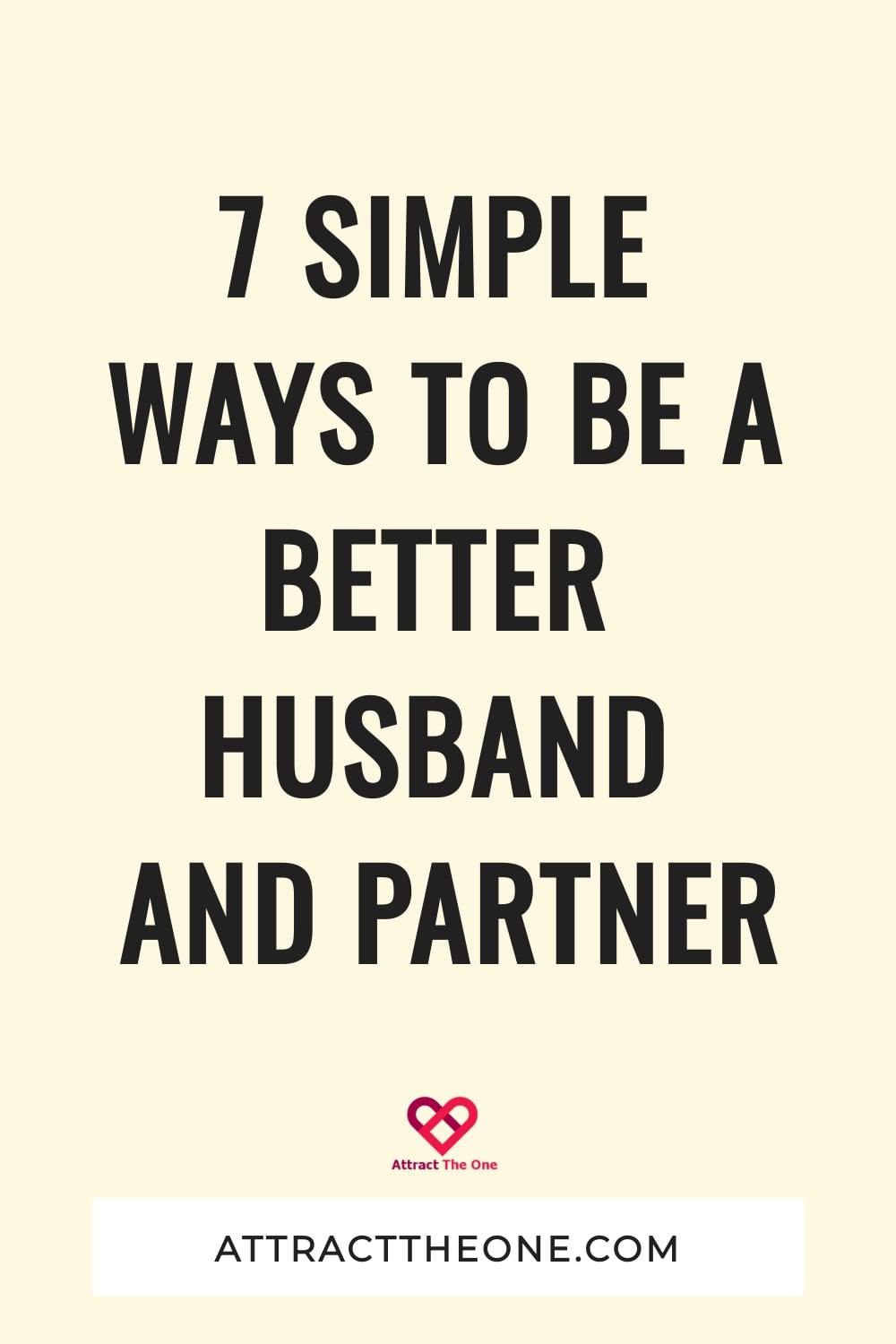 ways to be a better husband