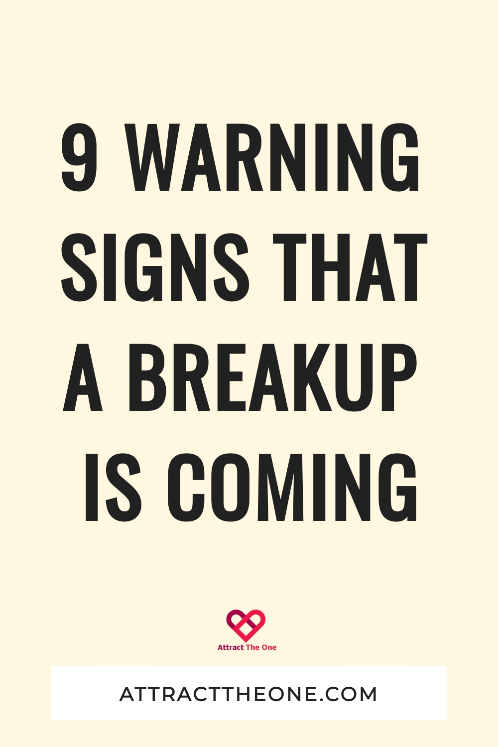 breakup signs