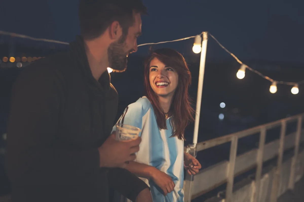 13 Crucial Ways To Show Your Husband You Appreciate Him couple talking outside