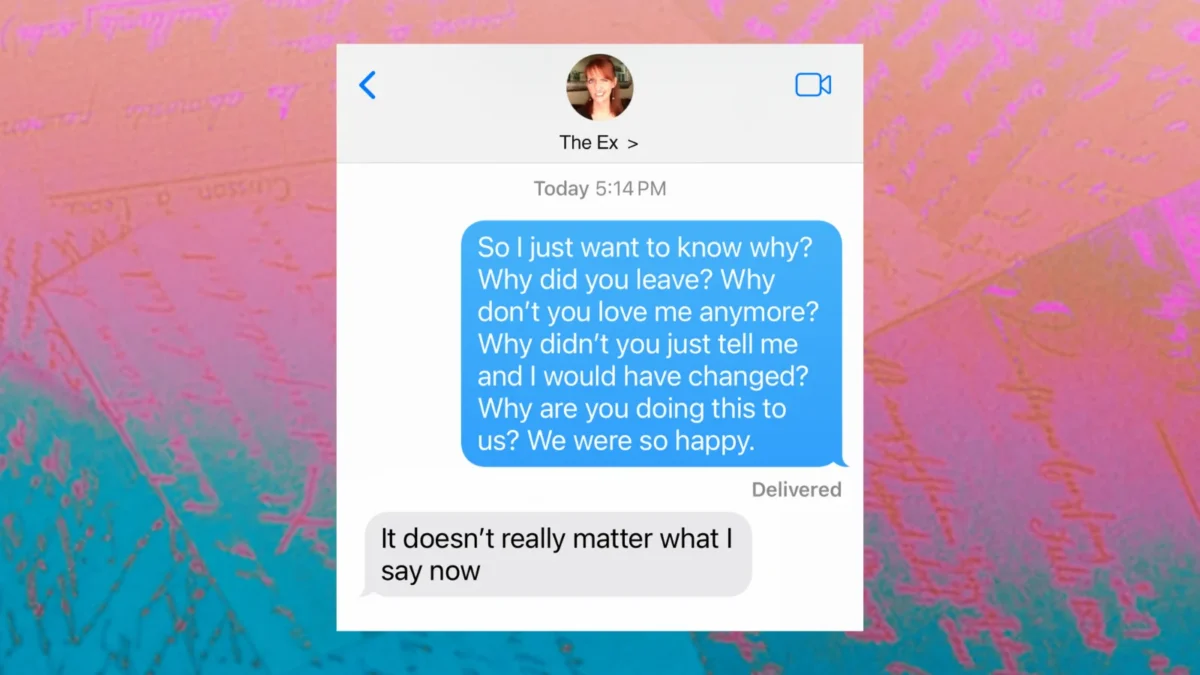 text your ex