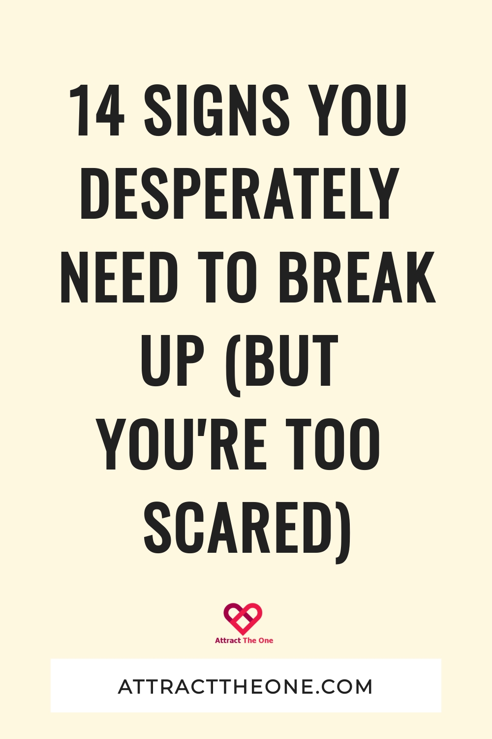 signs you should break up
