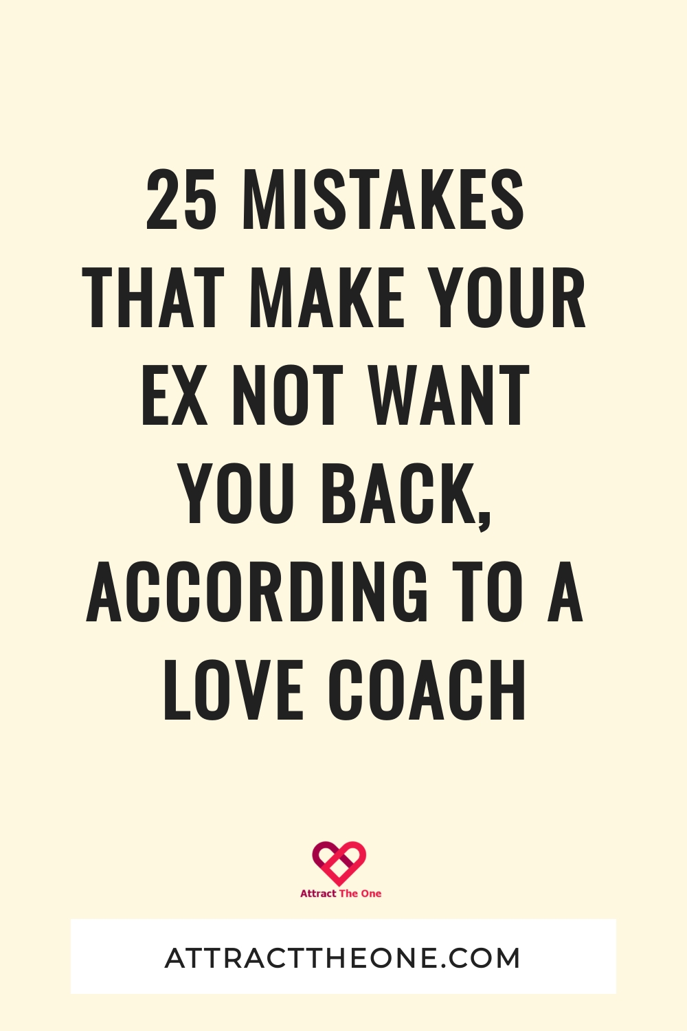 mistakes you make with your ex