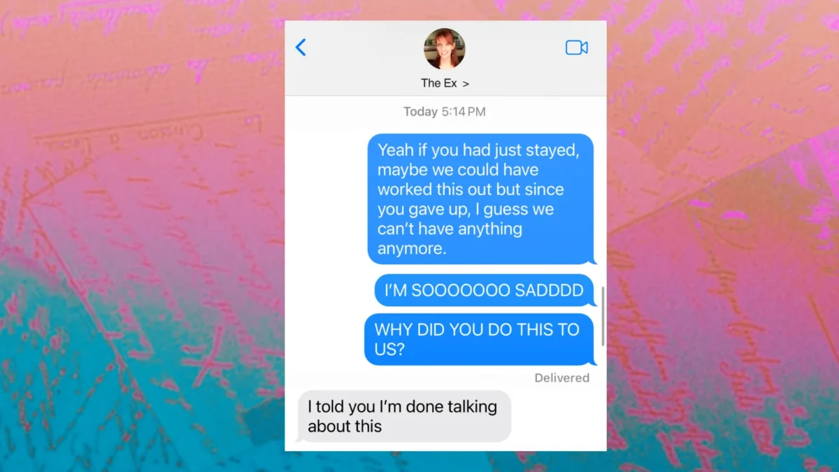 text your ex