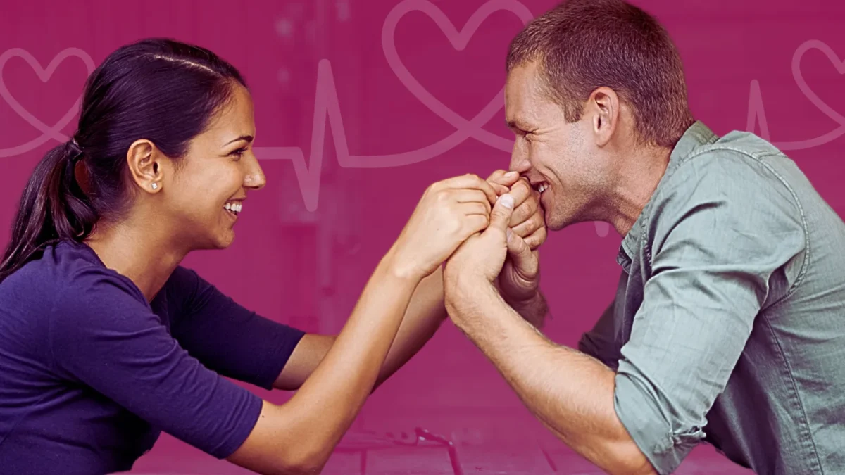 body language signs a guy likes you