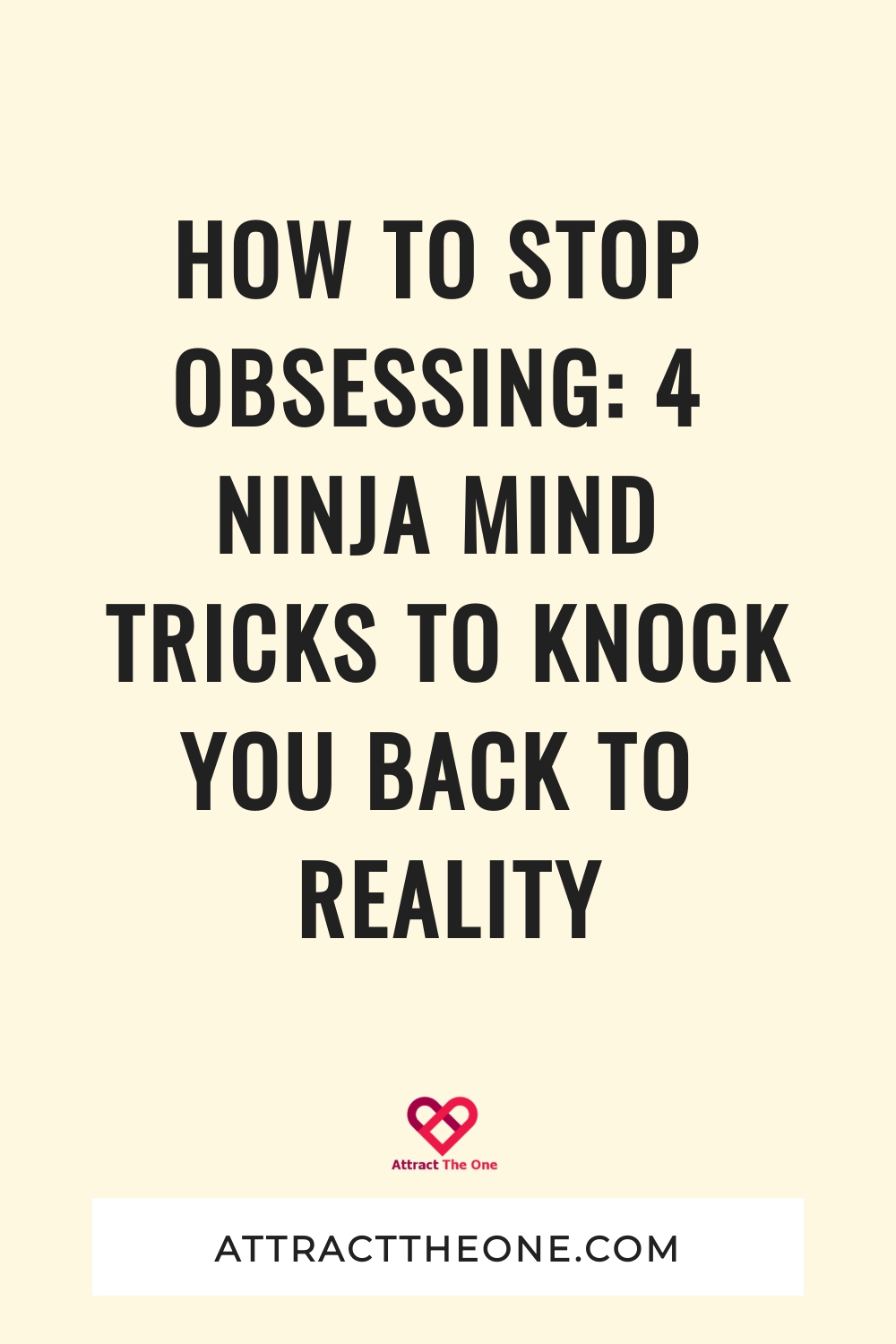 how to stop obsessing