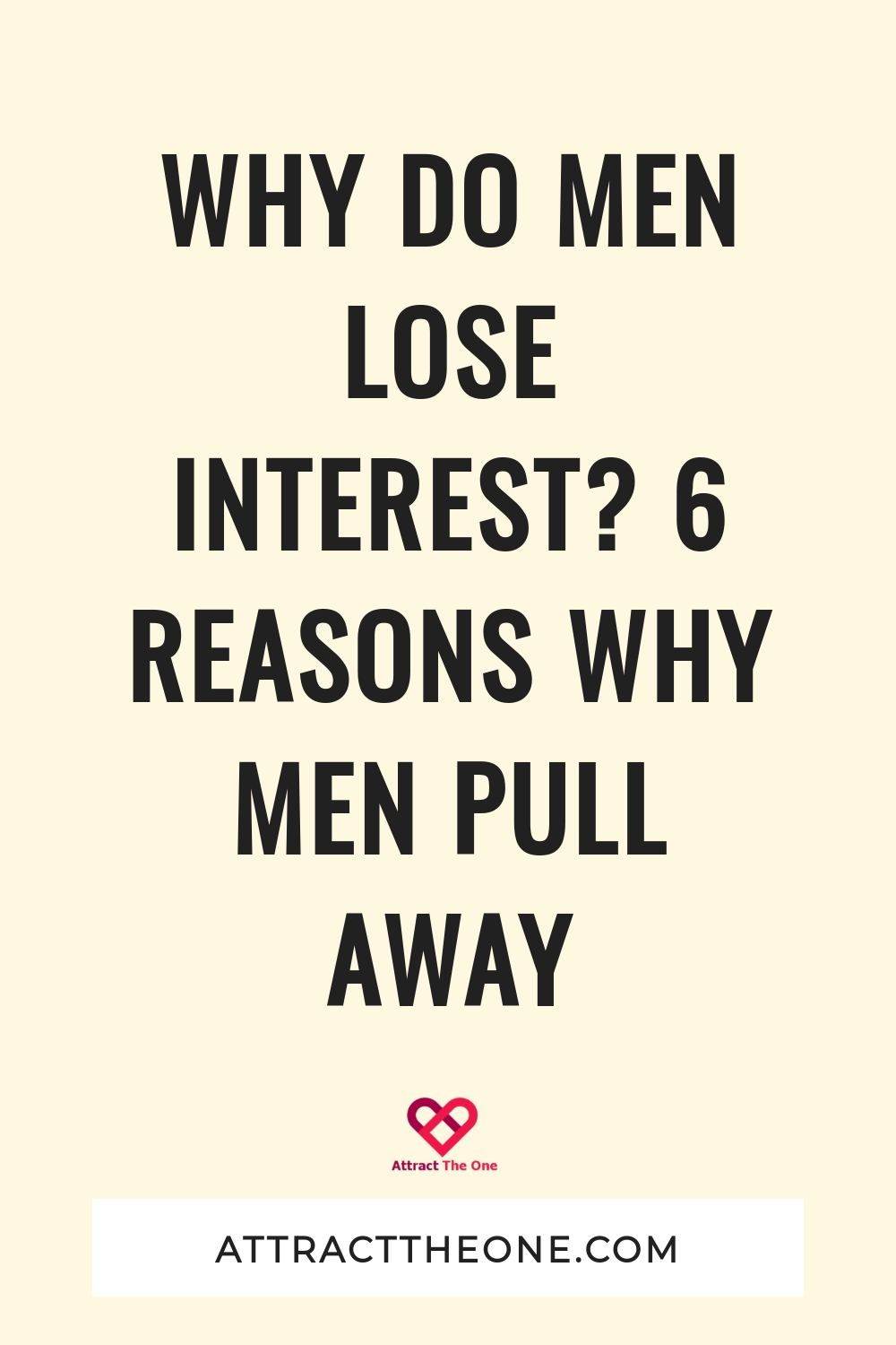 why do men lose interest