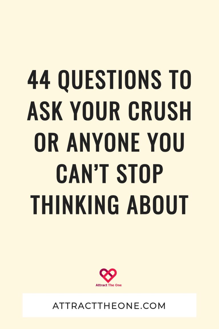 44 Questions To Ask Your Crush Or Anyone You Can’t Stop Thinking About