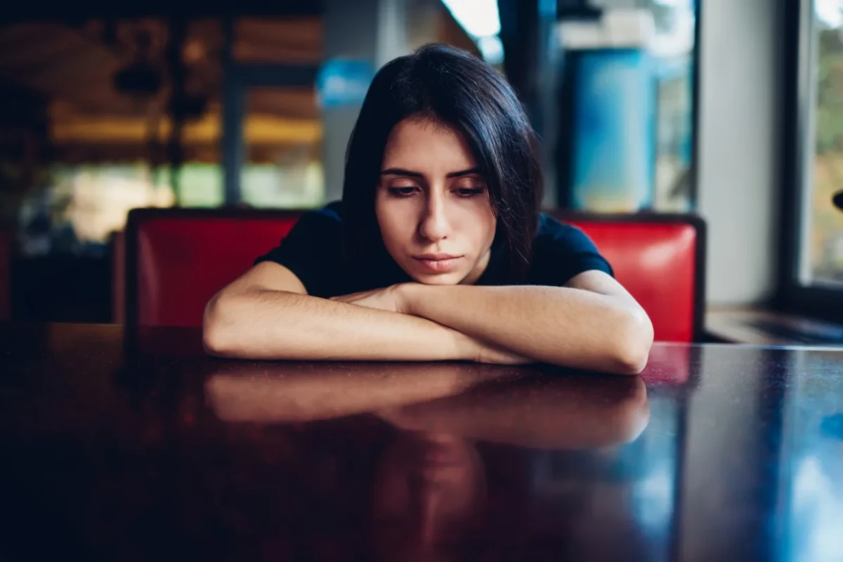 woman feeling resentful
