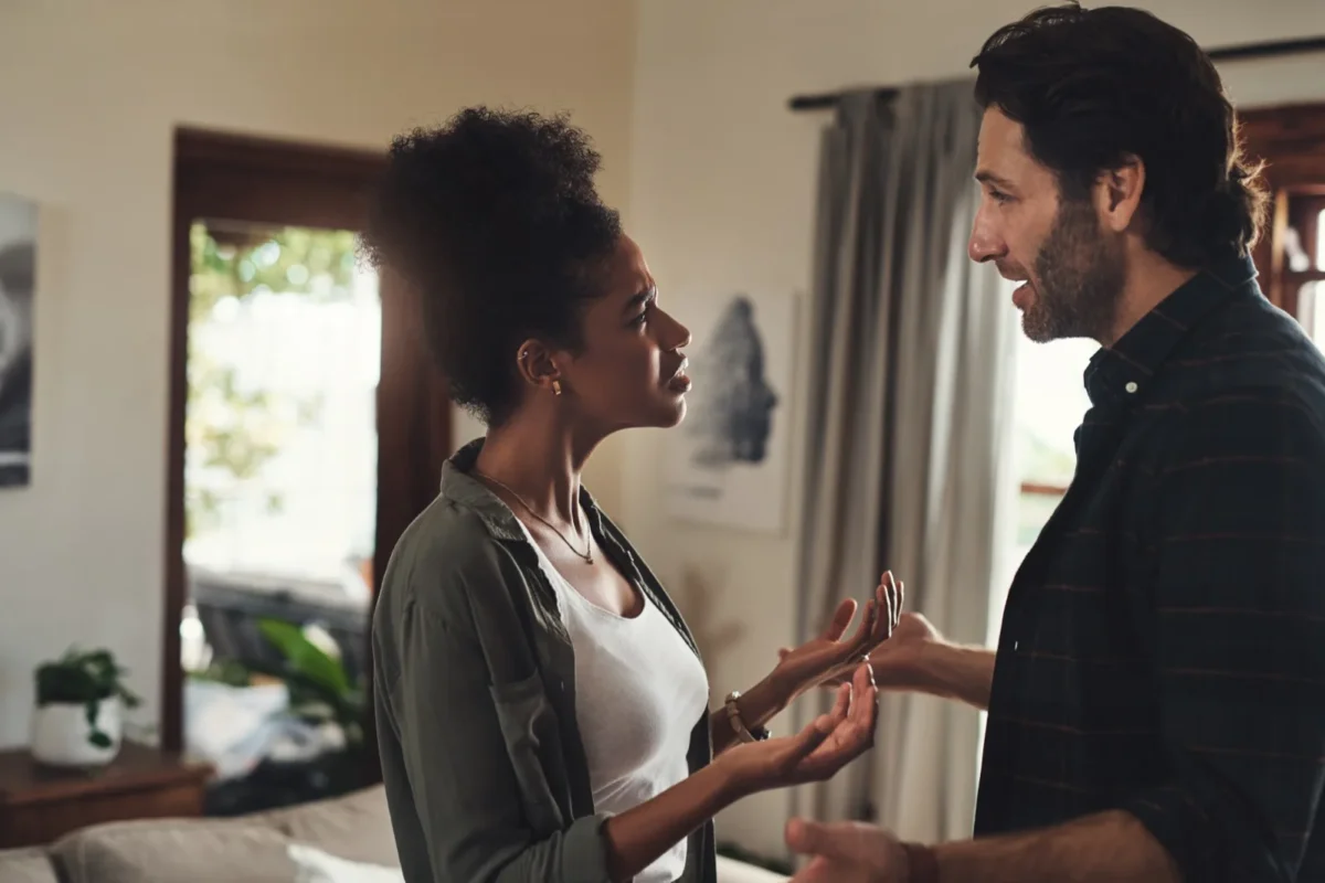 couple arguing