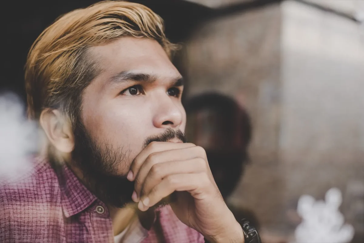 man thinking